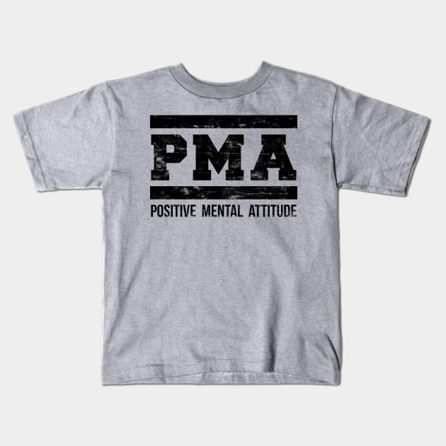 Positive Mental Attitude T Shirt Kids T-Shirt by SmokingPencils